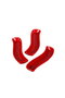 Hermia ST612003F506A0000000AF1100 Juego de Platos de Cerámica, Rojo, 18 cm